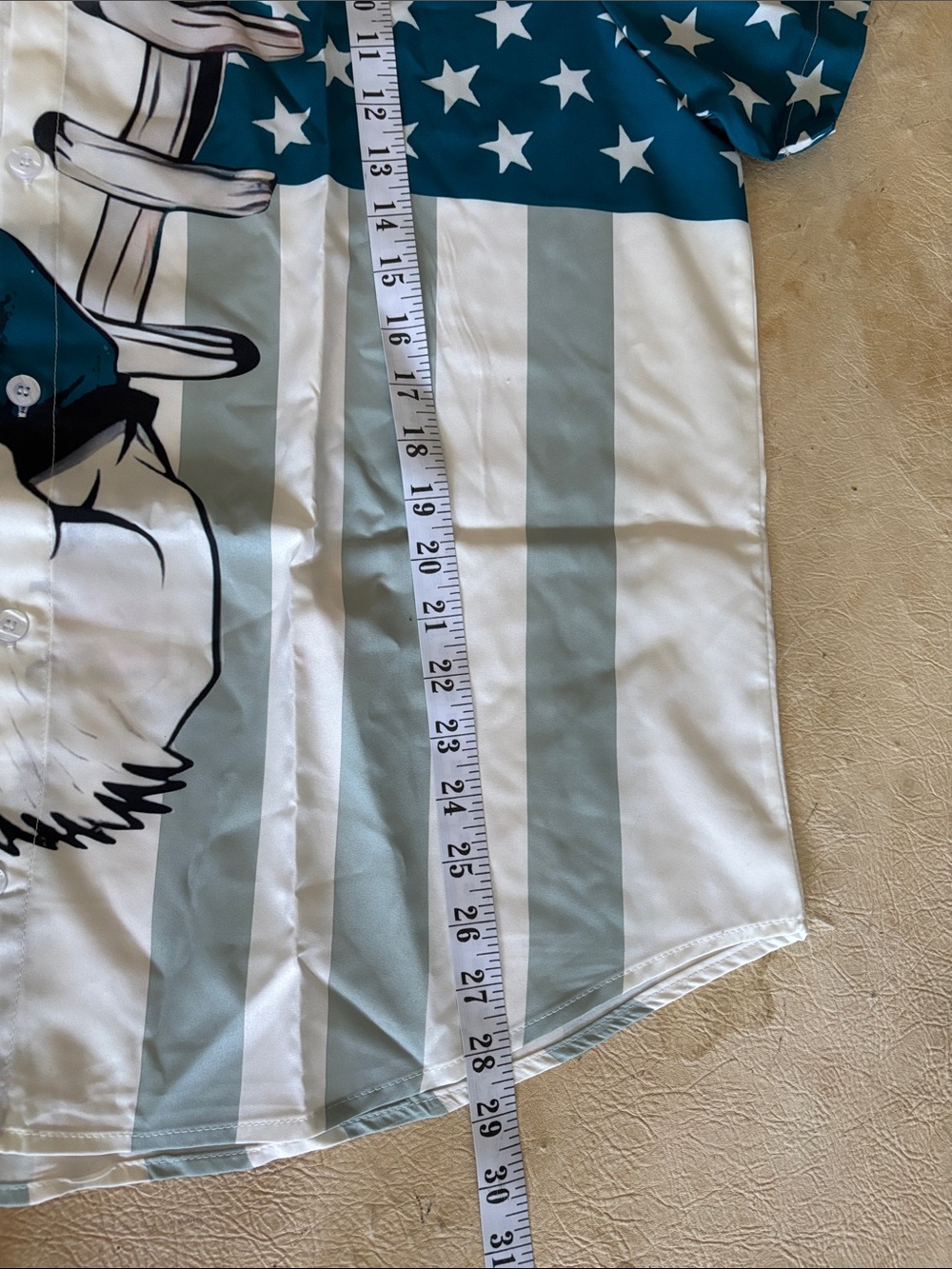Philadelphia Eagle Graphic Short-Sleeve Shirt - Teal & White - Picture 4 of 5